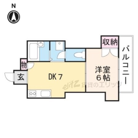 フォルテカーサ氷室の物件間取画像